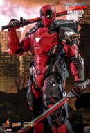 Hot Toys Marvel Comics Armorized Deadpool Diecast 1:6 Scale Collectable Action Figure