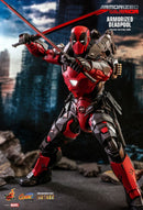 Hot Toys Marvel Comics Armorized Deadpool Diecast 1:6 Scale Collectable Action Figure