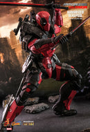 Hot Toys Marvel Comics Armorized Deadpool Diecast 1:6 Scale Collectable Action Figure
