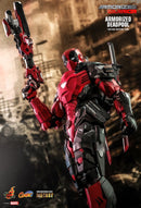 Hot Toys Marvel Comics Armorized Deadpool Diecast 1:6 Scale Collectable Action Figure