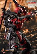 Hot Toys Marvel Comics Armorized Deadpool Diecast 1:6 Scale Collectable Action Figure