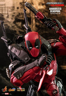 Hot Toys Marvel Comics Armorized Deadpool Diecast 1:6 Scale Collectable Action Figure