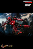 Hot Toys Marvel Comics Armorized Deadpool Diecast 1:6 Scale Collectable Action Figure