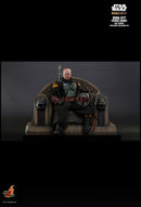 Hot Toys Star Wars: The Mandalorian Boba Fett on Throne 1:6 Scale Collectable Action Figure