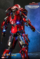 Hot Toys Iron Man 3 Silver Centurion Armor Suit Up 1:6 Scale Collectable Action Figure