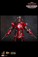 Hot Toys Iron Man 3 Silver Centurion Armor Suit Up 1:6 Scale Collectable Action Figure