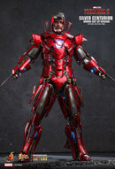 Hot Toys Iron Man 3 Silver Centurion Armor Suit Up 1:6 Scale Collectable Action Figure