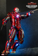Hot Toys Iron Man 3 Silver Centurion Armor Suit Up 1:6 Scale Collectable Action Figure