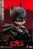 Hot Toys The Batman Batman and Batcycle Cosbaby Set
