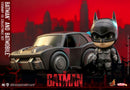 Hot Toys The Batman Batman and Batmobile Cosbaby Set