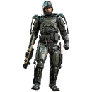 Hot Toys Warriors of Future Johnson 1:6 Scale Collectable Action Figure