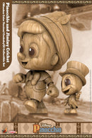 Hot Toys Pinocchio (1940) Pinocchio & Jiminy Cricket (Wooden Color Version] Cosbaby