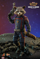 Hot Toys Guardians of the Galaxy: Vol 3 Rocket and Cosmo 1:6 Scale Collectable Action Figure