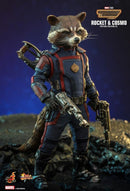 Hot Toys Guardians of the Galaxy: Vol 3 Rocket and Cosmo 1:6 Scale Collectable Action Figure