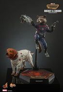 Hot Toys Guardians of the Galaxy: Vol 3 Rocket and Cosmo 1:6 Scale Collectable Action Figure