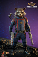 Hot Toys Guardians of the Galaxy: Vol 3 Rocket and Cosmo 1:6 Scale Collectable Action Figure