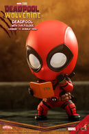 Hot Toys Deadpool & Wolverine Deadpool with Book Cosbaby