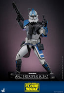 Hot Toys Star Wars: The Clone Wars Arc Trooper Echo 1:6 Scale Collectible Action Figure