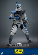 Hot Toys Star Wars: The Clone Wars Arc Trooper Echo 1:6 Scale Collectible Action Figure