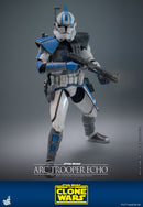 Hot Toys Star Wars: The Clone Wars Arc Trooper Echo 1:6 Scale Collectible Action Figure