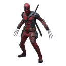Hot Toys Deadpool & Wolverine Deadpool (Battling Version) 1:6 Scale Collectible Action Figure