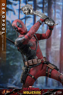 Hot Toys Deadpool & Wolverine Deadpool (Battling Version) 1:6 Scale Collectible Action Figure