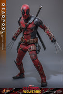 Hot Toys Deadpool & Wolverine Deadpool (Battling Version) 1:6 Scale Collectible Action Figure