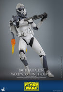 Hot Toys Star Wars 104th Battalion Wolfpack Clone Trooper Deluxe 1:6 Scale Collectable Action Figure
