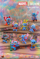 Hot Toys Marvel Comics Stitch as Marvel Characters Cosbi Collection (Display of 8)