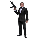 Hot Toys James Bond: No Time To Die James Bond (Daniel Craig) 1:6 Scale Collectable Action Figure