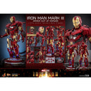 Hot Toys Iron Man Mk3 Armor (Suit Up Version) Diecast 1:6 Scale Collectable Action Figure