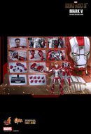 Hot Toys Iron Man 2 Mark V Diecast 1:6 Scale Collectable Action Figure
