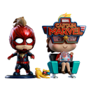 Hot Toys Captain Marvel (2019) Captain Marvel &Movbi Cosbaby Set