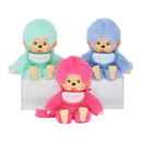Sekiguchi Monchhichi Colourful Beanies Assortment (Display of 12) Wave 2