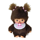 Sekiguchi Monchhichi Girl Basic Bib Plush Doll