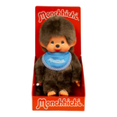 Sekiguchi Monchhichi Boy Refreshed Light Blue Bib Plush Doll