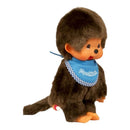 Sekiguchi Monchhichi Boy Refreshed Light Blue Bib Plush Doll
