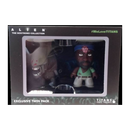 Titan Merchandise Alien Parker Brain Spatter & Xenomorph Bloodied 3" Titans Vinyl Figure 2 Pack