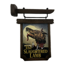 Factory Entertainment An American Werewolf in London Pub Sign Scaled Replica