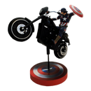 Factory Entertainment Avengers 2: Age of Ultron Captain America Rides Premium Motion Statue