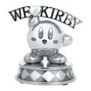 First 4 Figures Kirby We Love Kirby Diecast Statue [Silver Version]