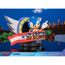 First 4 Figures Sonic Sonic The Hedgehog Title Screen Statue