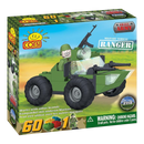 Cobi Small Army Ranger Military Vehicle Construction Set (60 Piece Kit)