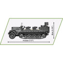 Cobi World War 2 Sd.Kfz.7 Half Track (439 Piece Kit)