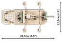 Cobi World War 2 Sd.Kfz. 9/1 "Famo" Half Track (502 Piece Kit)