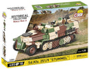 Cobi World War 2 Sd.Kfz.251/9 Stummel Half Track (485 Piece Kit)