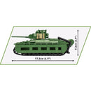 Cobi World War 2 Matilda II & Panzer 38 (T) Diorama (1008 Piece Kit)