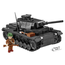 Cobi World War 2 Panzer III Ausf.J (590 Piece Kit)