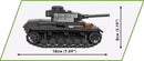 Cobi World War 2 Panzer III Ausf.J (590 Piece Kit)