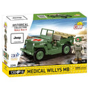 Cobi World War 2 Medical Willys MB (130 Pcs)